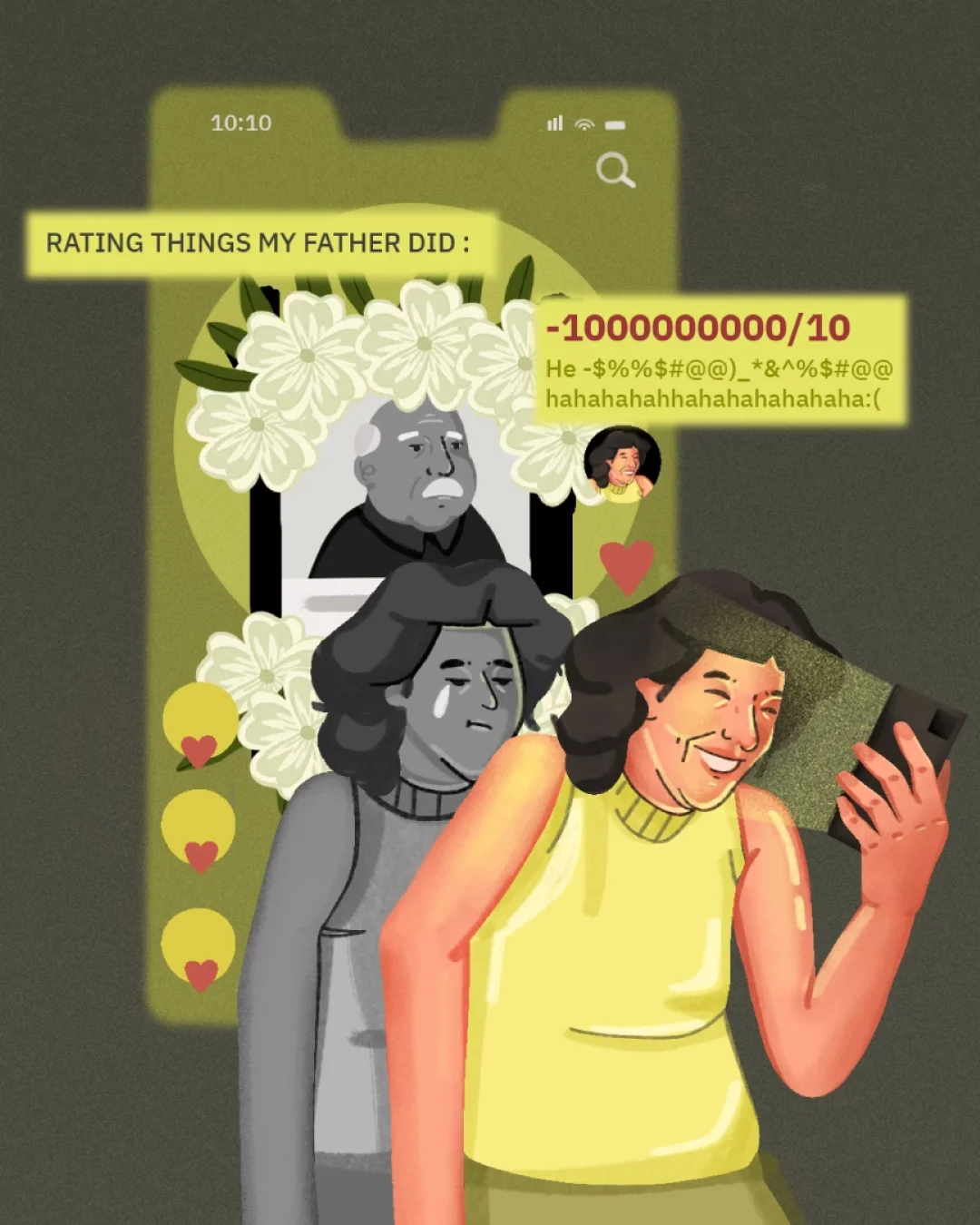 Dark Humour and Grief on TikTok